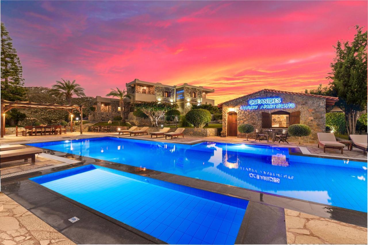 Oceanides Luxury Apartments Sitia  Buitenkant foto